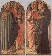 LIPPI, Fra Filippo Disputation in the Synagogue (detail) sd oil painting